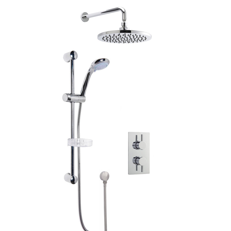 Thermostatic Shower with Dual Shower Head