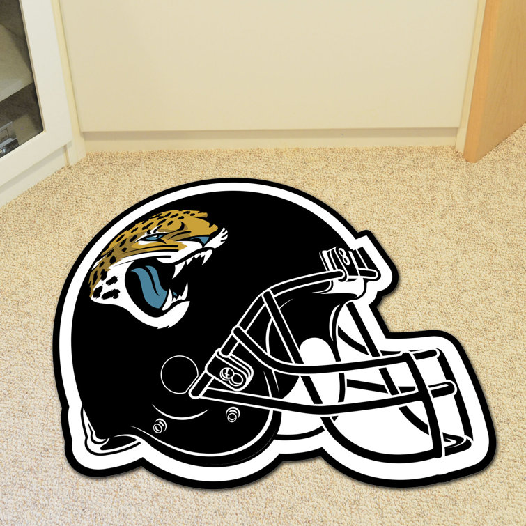 FANMATS Jacksonville Jaguars Mascot Mat - Helmet