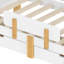 Lit plateforme simple avec tiroirs de rangement, structure de lit en bois massif avec garde-corps-256151179-256151181