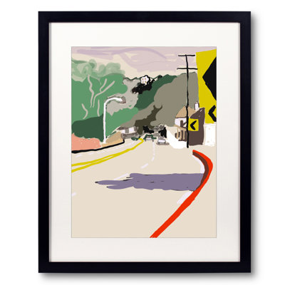 Laurel Canyon Print by Deborah Blum