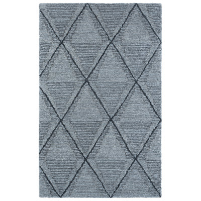 Egwin Hand Tufted Performance Geometric Rug