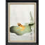 Illustration de grenouille japonaise sur feuille de lotus, images d'animaux minimalistes, impression sur toile encadrée-123501734-123501732