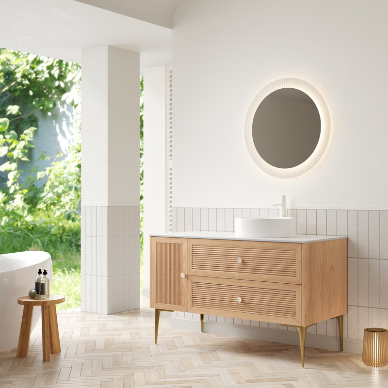 Meuble-lavabo simple 48 po avec comptoir