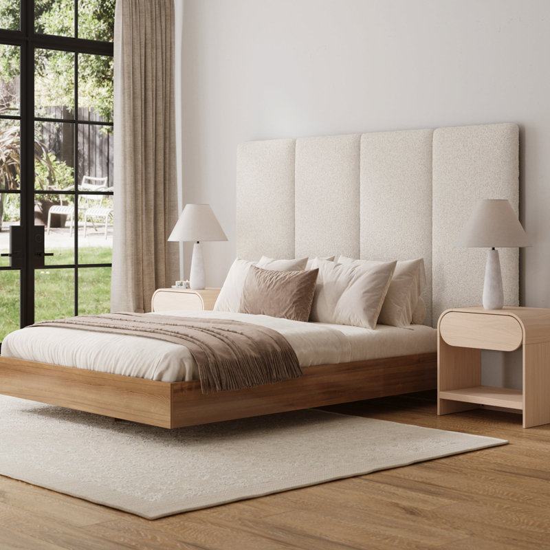 Tête de lit tapissier Boucle, Très grand standard