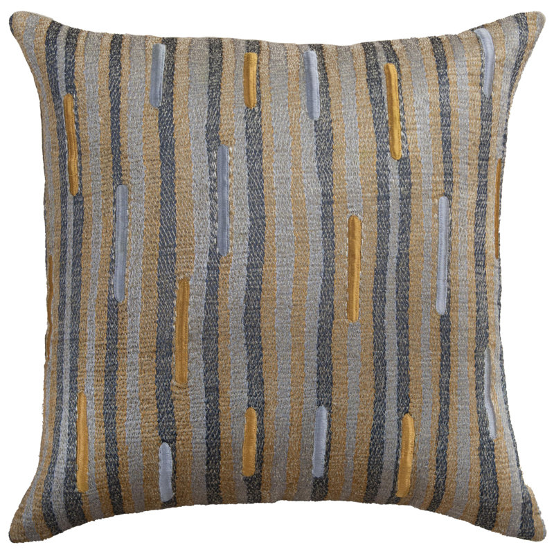 Down Filled Glam Accent Throw Pillow