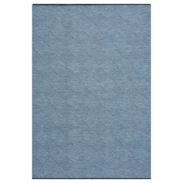 Modern Checkered Non-Slip Washable Area Rug