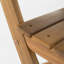 Chaise de salle à manger d'extérieur pliante en bois d'acacia (ensemble de 2), naturel-308784667-308784664