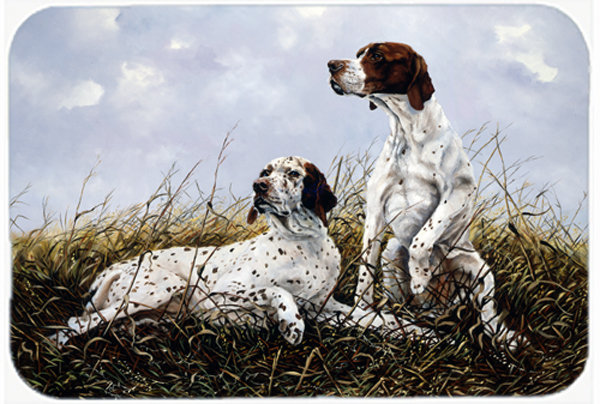 Caroline's Treasures English Pointer Glass Cutting Board