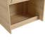 Meuble-lavabo mural 36 po avec lavabo en céramique, porte à fermeture en douceur et tablettes de rangement pour salle de bain moderne