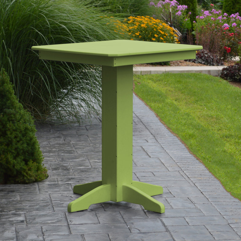 Table de bar Neville, Vert lime, l 44 po x L 44 po x H 42 po