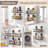 No Drill Shower Shelves for Bath