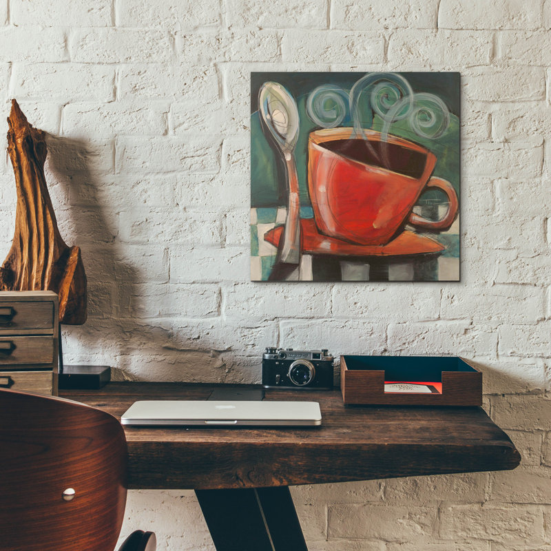 «Cup And Spoon» par Tim Nyberg, H 12 po x l 12 po x P 0,13 po