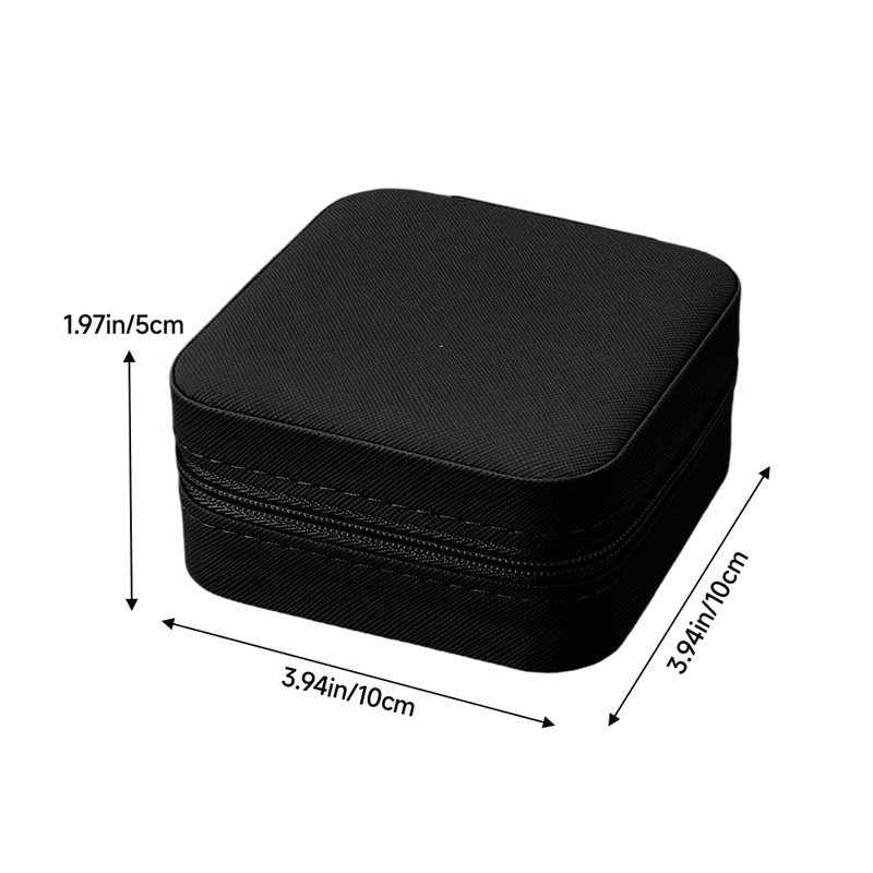 Jewellery Box + Dividers, Black