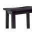 Ensemble de 2 tabourets de comptoir et de bar en bois massif-661312762