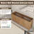 Ithran 72'' Double Bathroom Vanity Base Only, Base Cabinet without Top