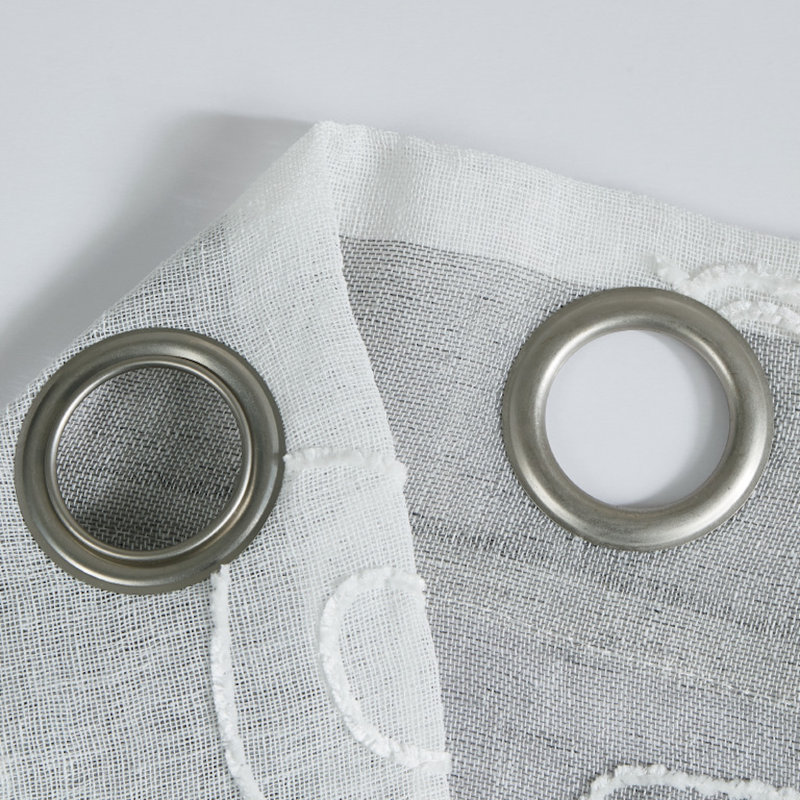 Panneaux de fenêtre Effrosyni, Argent, l 38 po x L 84 po