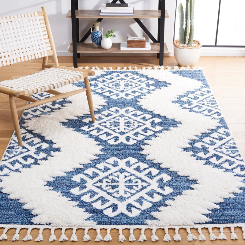 Tapis à poils longs Baar, Rectangle 5 pi 3 po x 7 pi 6 po