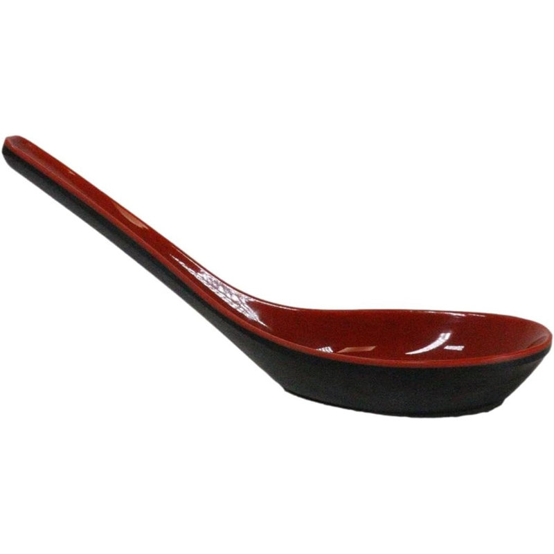 Simeon Flatware, Red/Black
