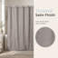 Rideau de douche cubique sans crochet extra long en polyester-27054180