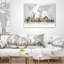 Housse et insert de coussin carré Famous Monuments Across World-30057073-30057076