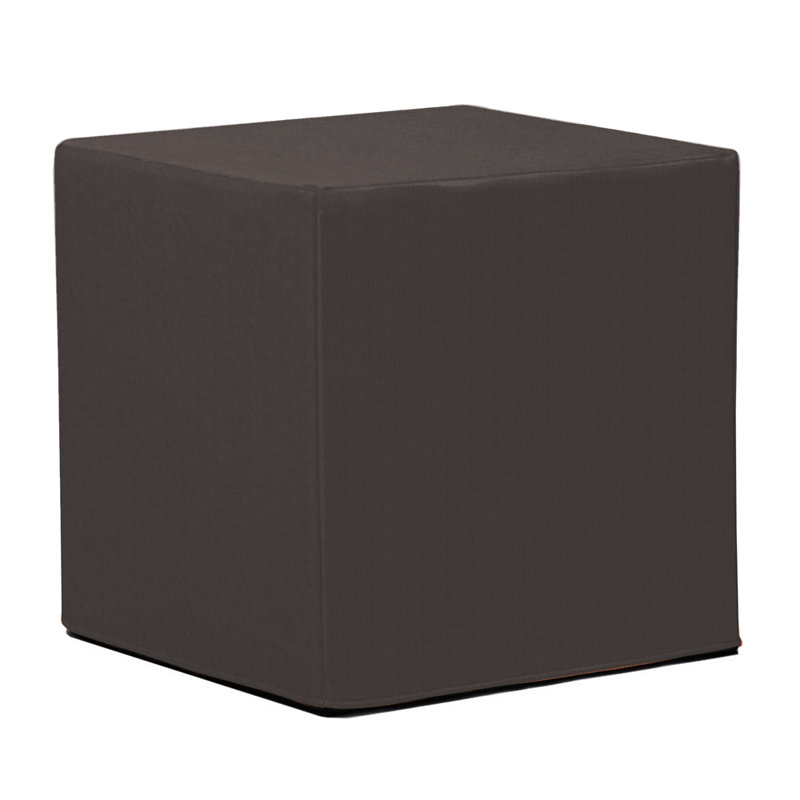 Repose-pieds Arredondo, Acrylique Sunbrella® - Gris anthracite marin