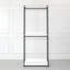 Kennyth Freestanding Walk in Wood Closet System with Metal Frame-441205701-441205698