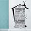 Non-Wall Damaging Wall Decal