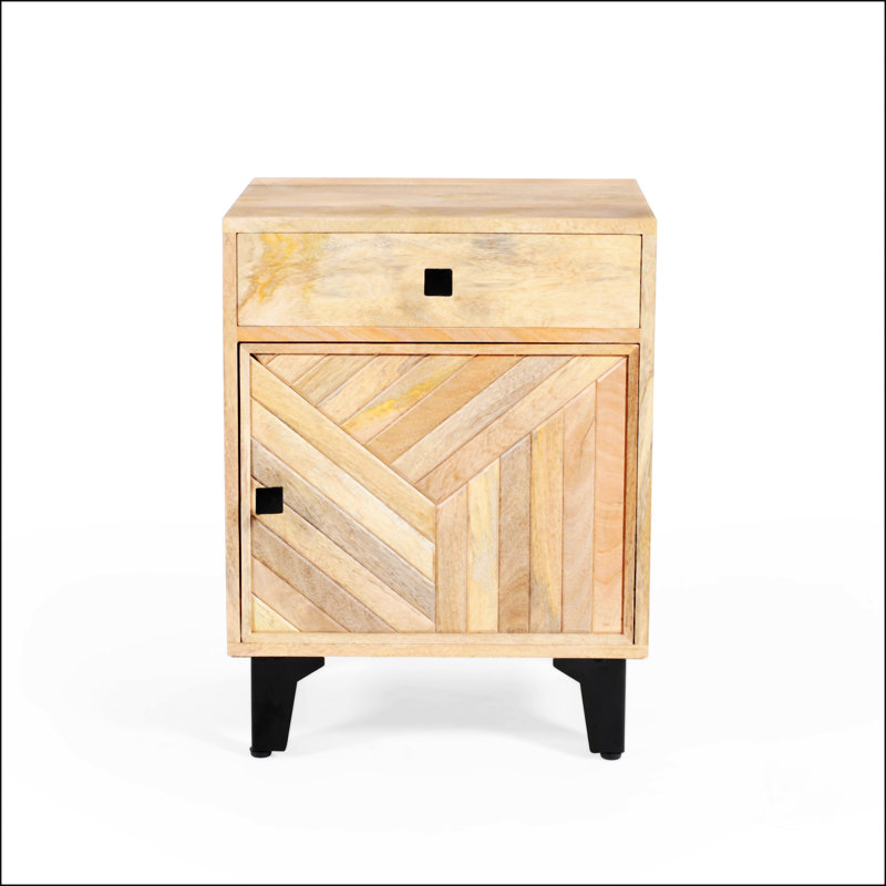Solid Wood Nightstand