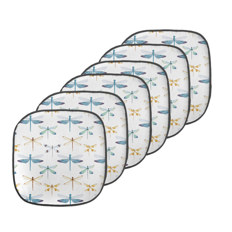 Coussin de siège papillon