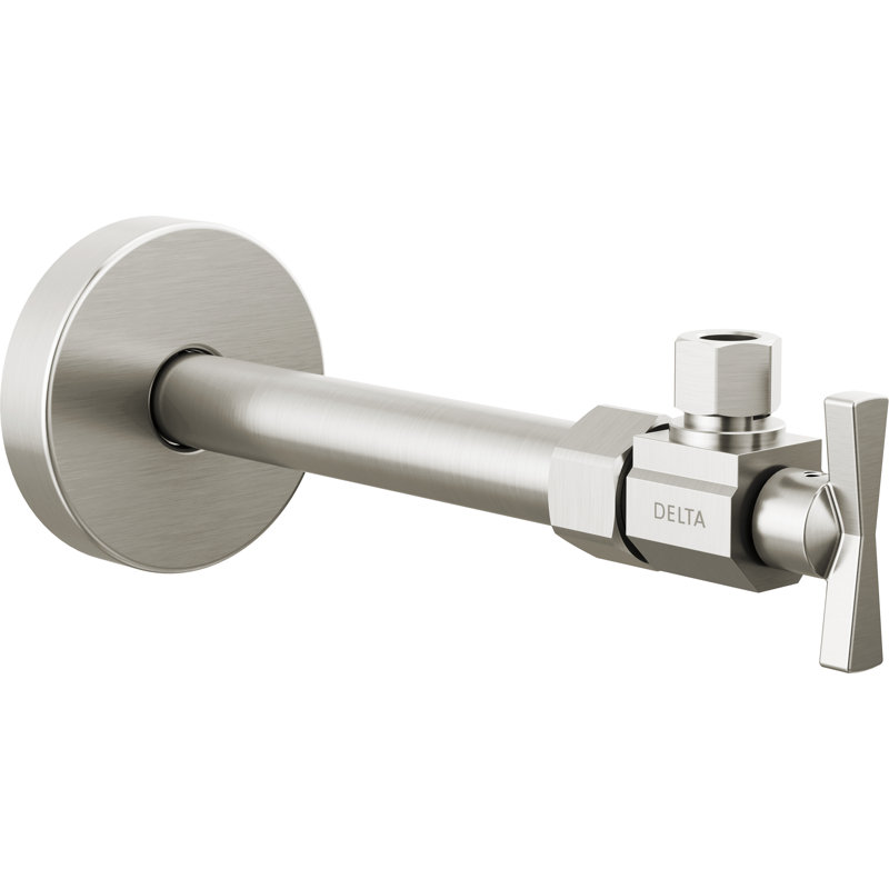 Angled Supply Stop Valve, Stainless