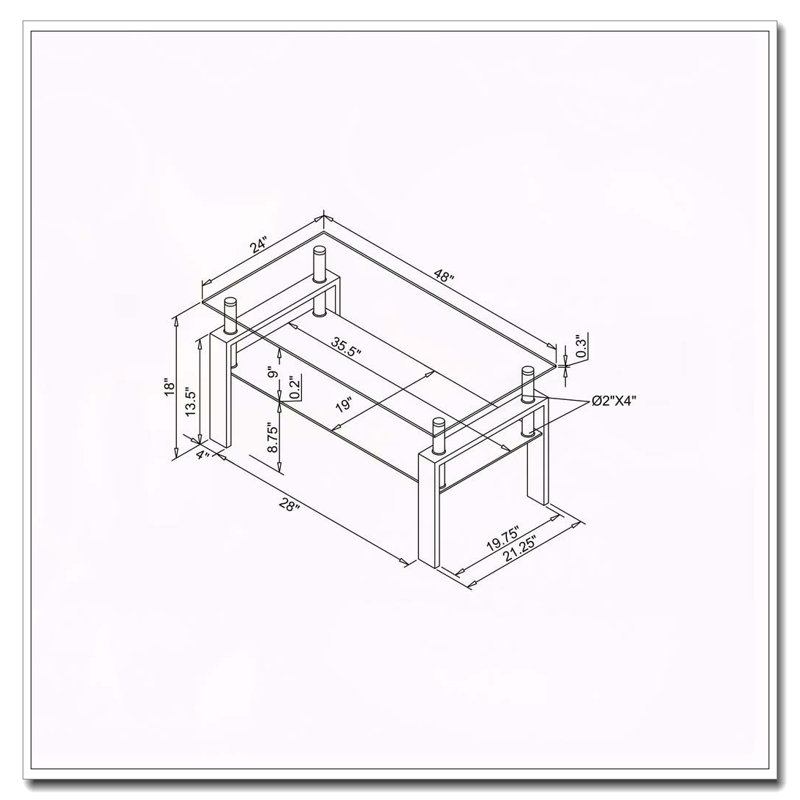 Table basse Moriah