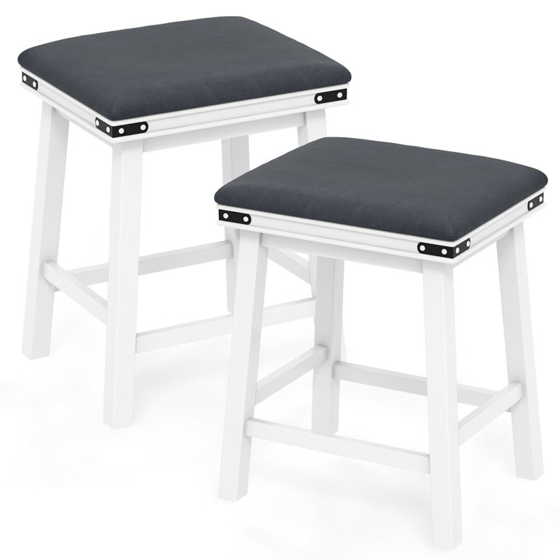 Jaidyn Upholstered Counter Stool, Counter Stool (62cm Seat Height