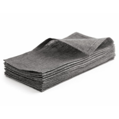 100% Pure Linen Cocktail Napkins - Athena