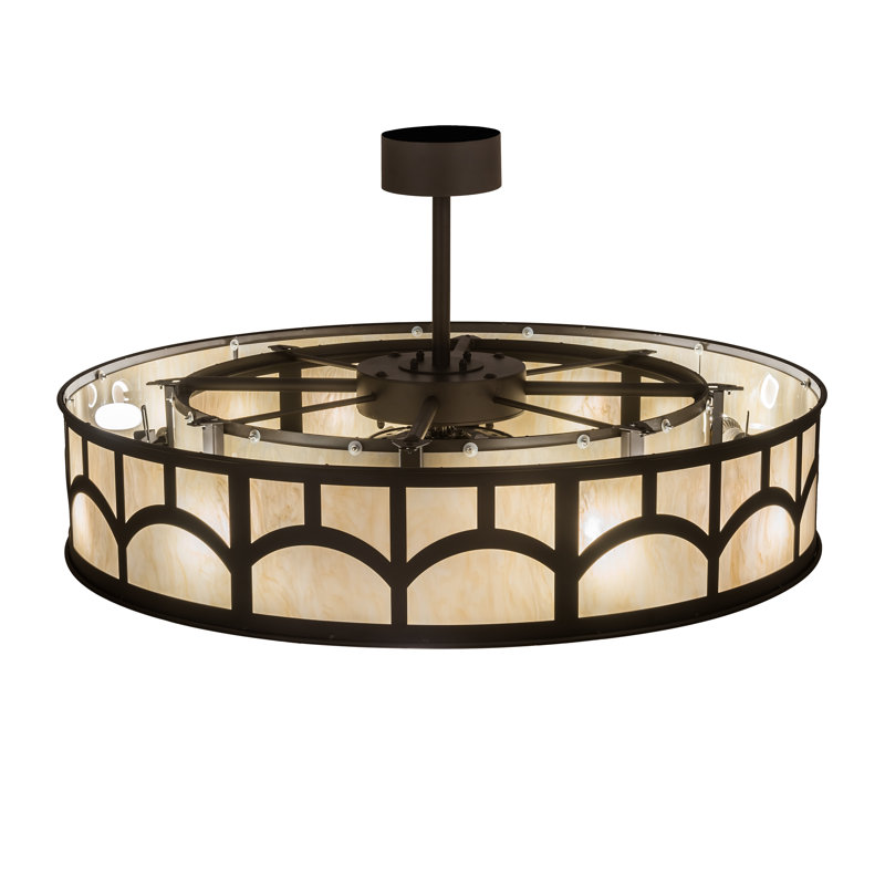 Ceiling Fan, 5" H x 30" W x 30" D