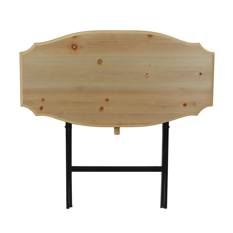 Table de bout Brookridge, Naturel / Noir