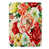 Rouge / vert clair / jaune floral sélectionné