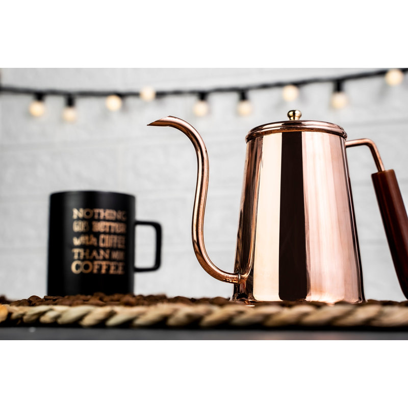 Handmade Hammered Copper Copperware – Pure Solid Copper by ALFIQ, 5 cups