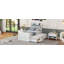 Lit double en bois avec rangement et tête de lit équipée, parfait pour un repos confortable et de l'espace - Sauver la vie-1476660990-1476660991