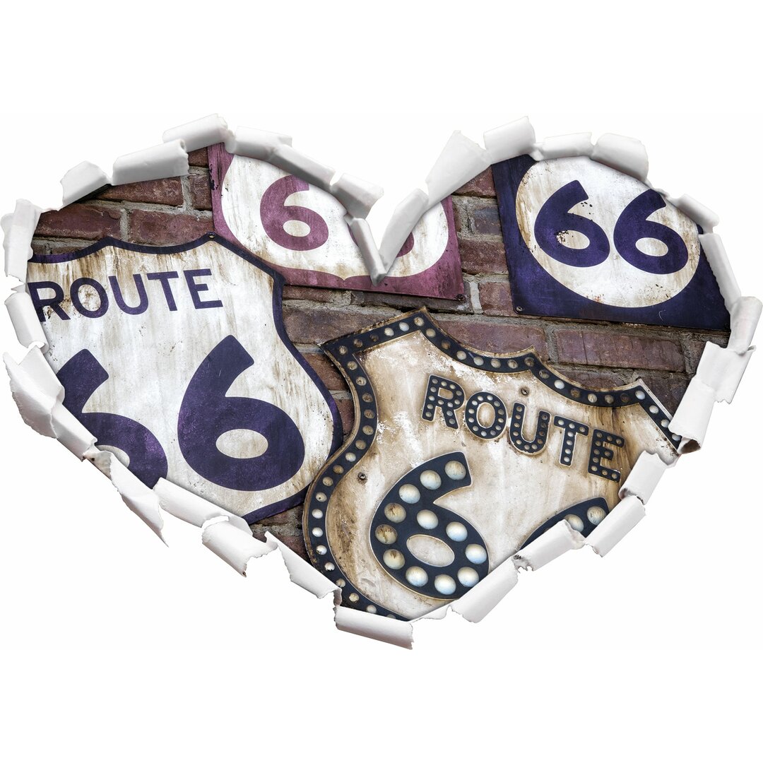 Wandtattoo Route 66