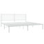 Structure de lit en métal, robuste, sans matelas-88463579-88463578