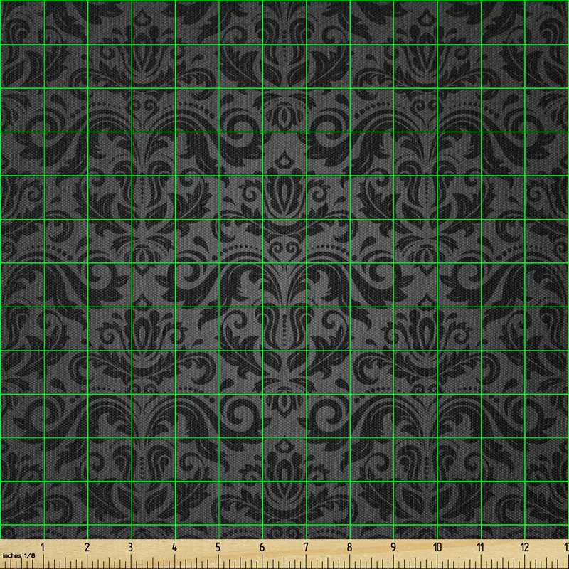Devleta Damask and Floral Elements Multi-Purpose Fabric
