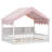 House-Shaped Daybed With Fense-1394894599