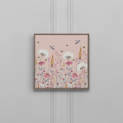 Hermione Hermione Blush - Floater Frame Print