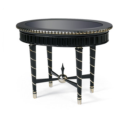 Eclectica Glass End Table