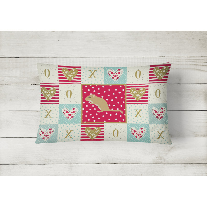 Patchwork Outdoor Throw Pillow