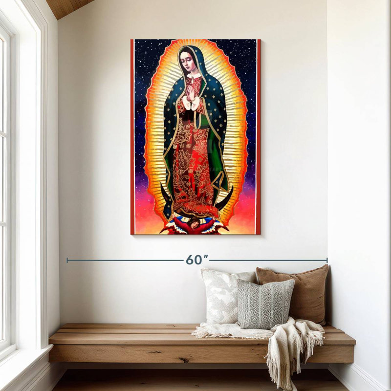 Adella, Mère Marie de Guadalupe, H 45 po x l 30 po