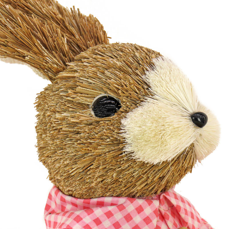 The Holiday Aisle® 14 "Lapin de Pâques poussant la brouette