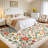 Area Rugs Carpet Rugs for Living Room Washable Area Rug Foldable Carpet Non-Slip Accent Carpet for Dining Room Home Office-1249015723-1249015717