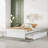 Solid Wood Open-Frame Storage Bed-136838719-94467339