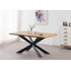 Bootle 4 Person Dining set - a Rectangular Wooden Dining Table with Metal Legs and a Set of 4 Quilted Velvet Dining Chairs for Dining Room - Modern Dining Table Set-872602530-872602535-872602531